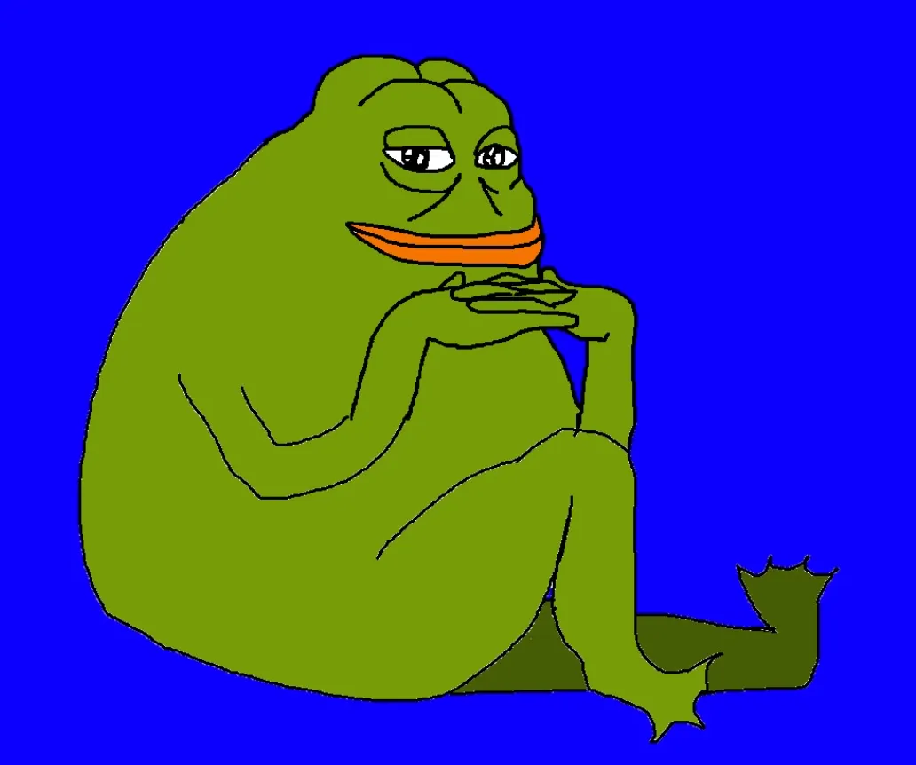 A warped Pepe gets you a Groyper