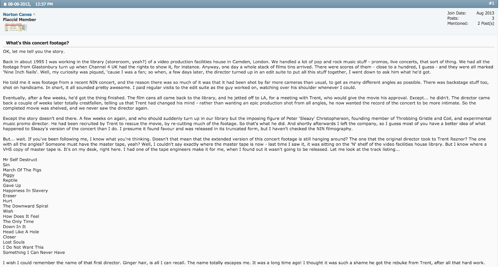 The post from ETS