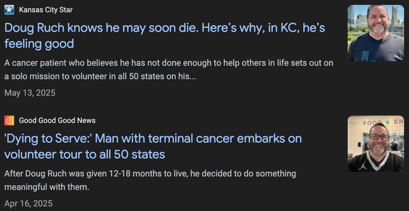 More Google news results