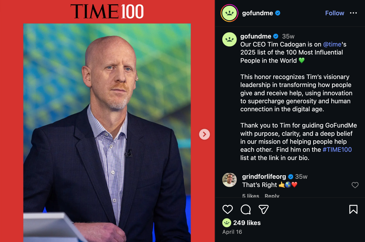 Tim in Time magazine