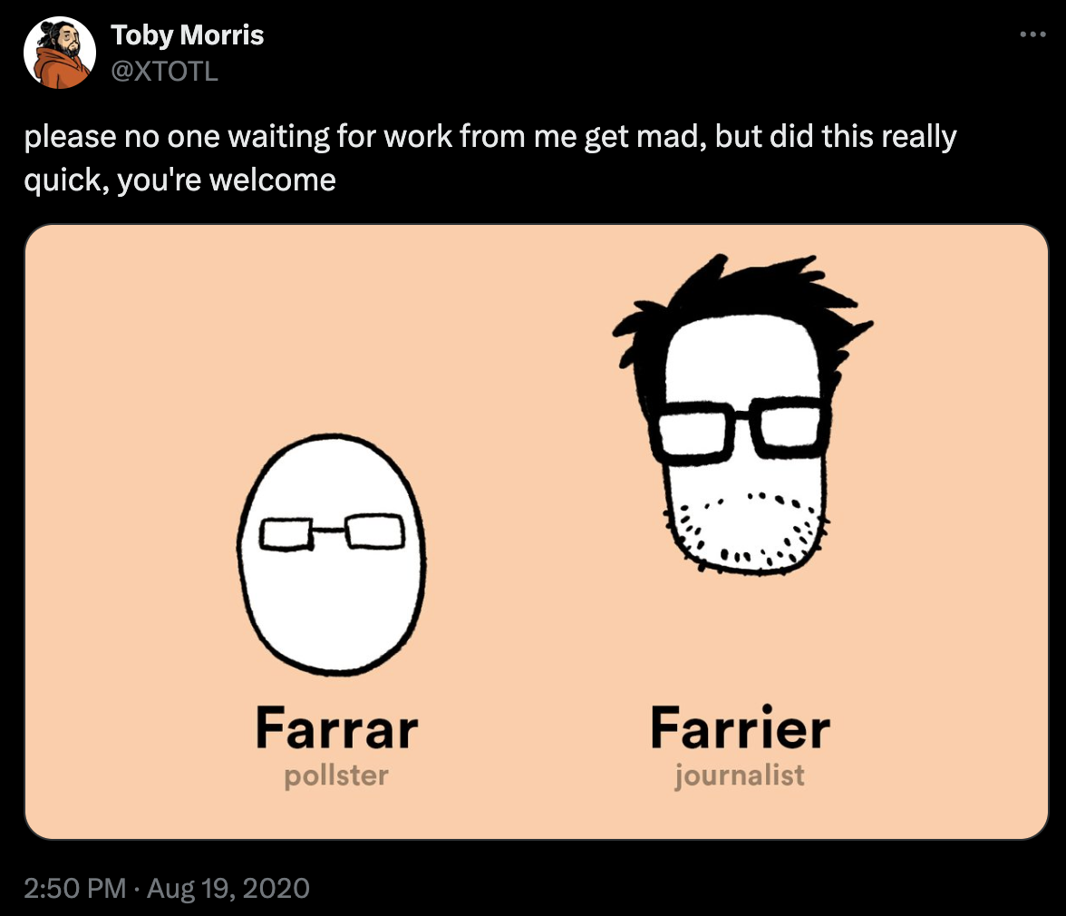 Physical differences between me and David Farrar