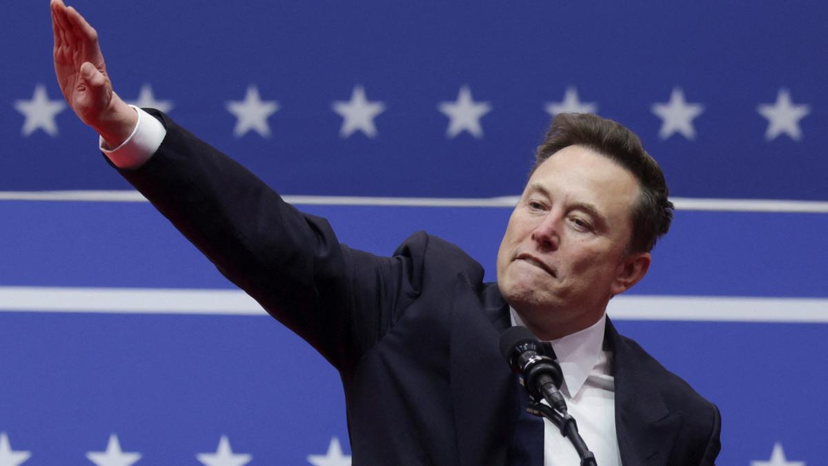 Elon Musk's Nazi salute: Musk raises eyebrows with salute gesture at Trump rally - The Hindu