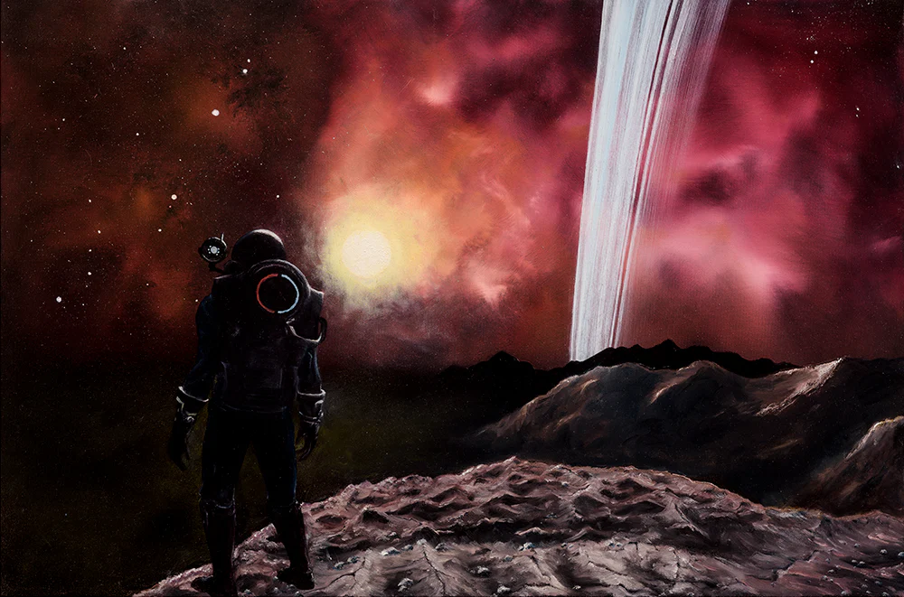 Amazing space landscape from Josh