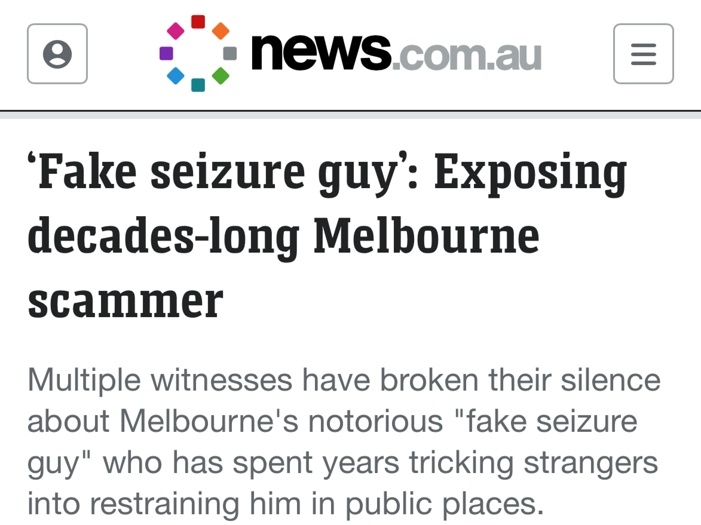 "Fake Seizure Guy exposed in court!"