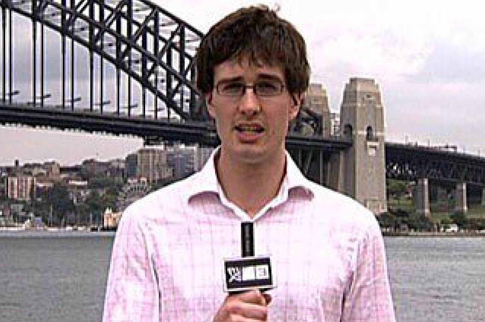 Young messy me in pink shirt