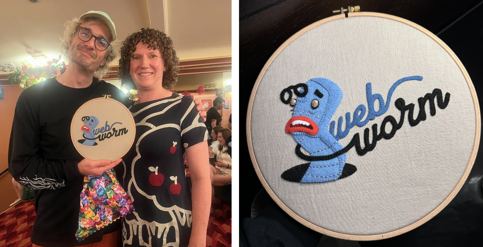 Webworm applique