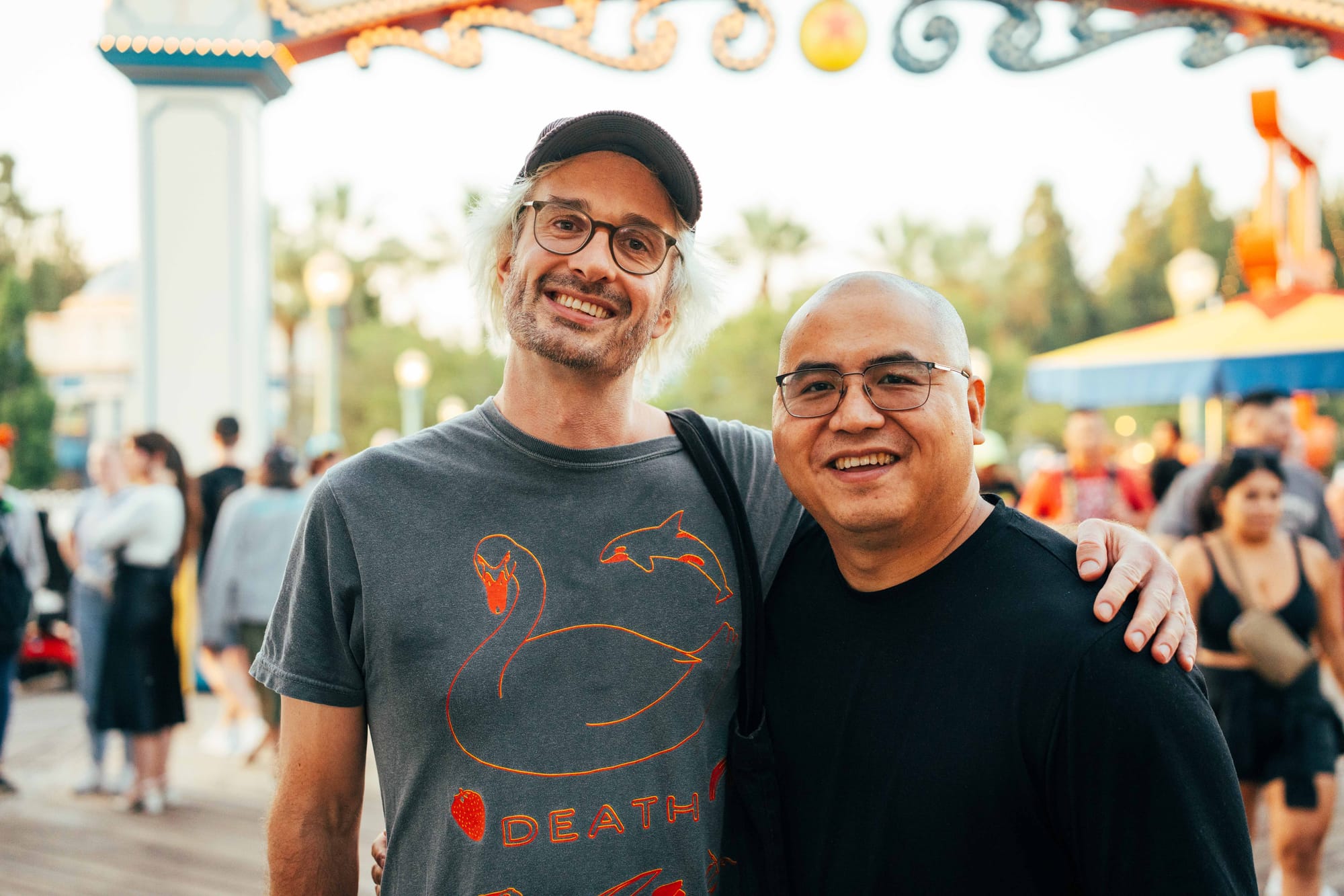 Me and Dave Chen posing for a photo