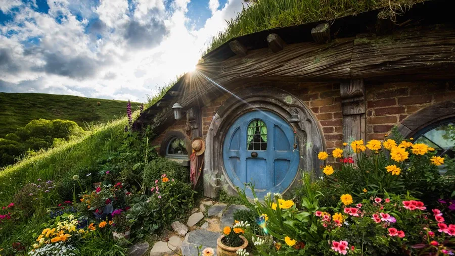 A hobbit hole in Matamata
