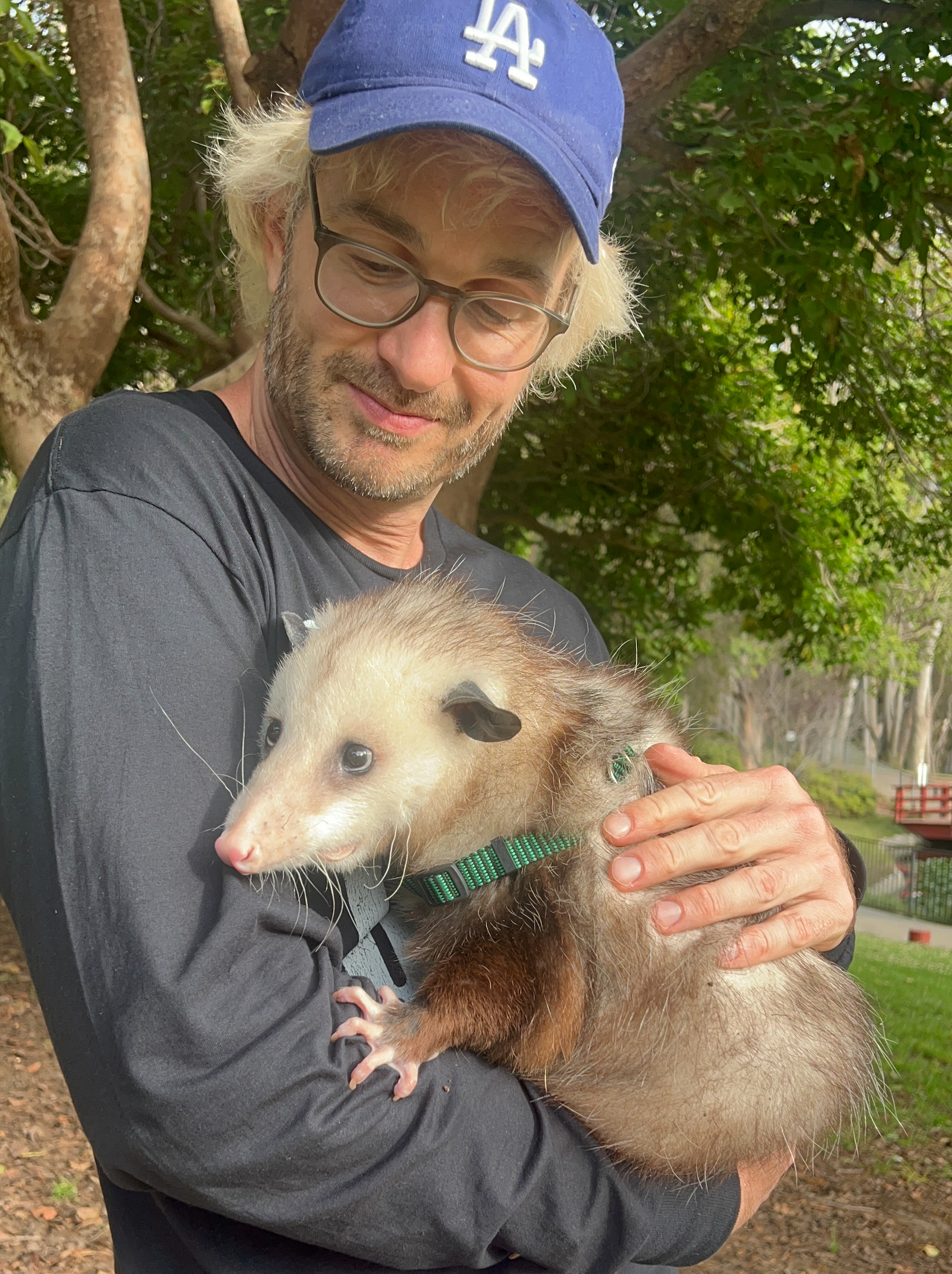 Me gripping Horace