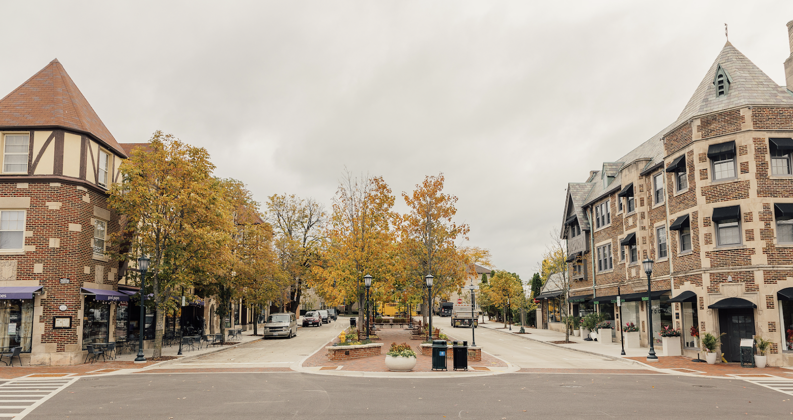 Winnetka town street