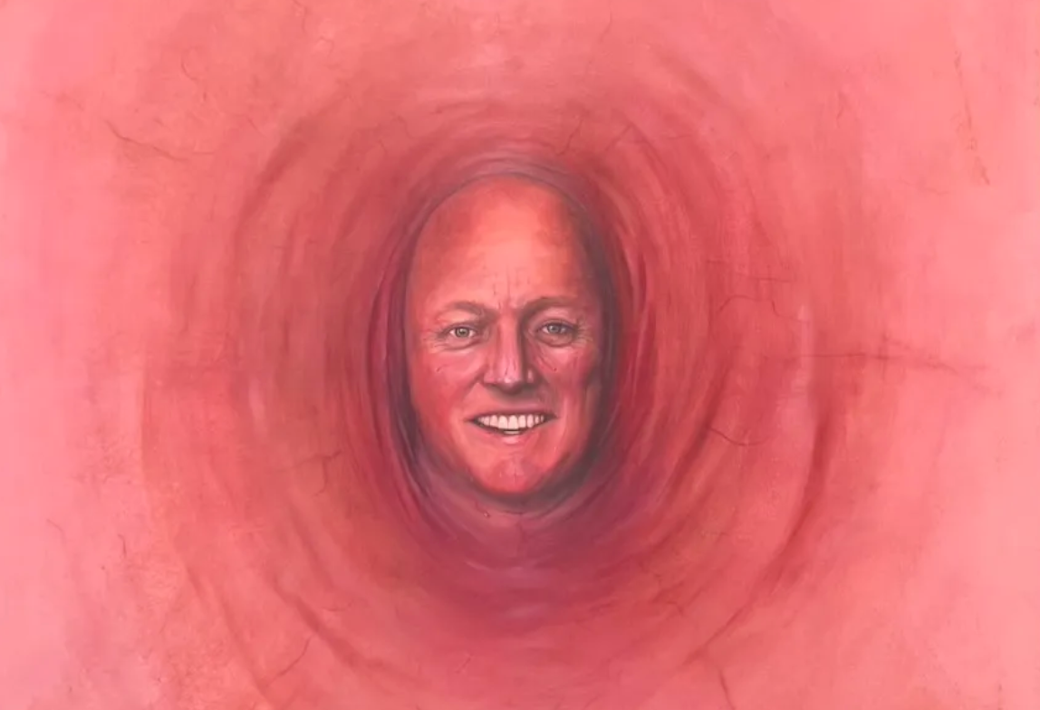 Close up of Luxon's face