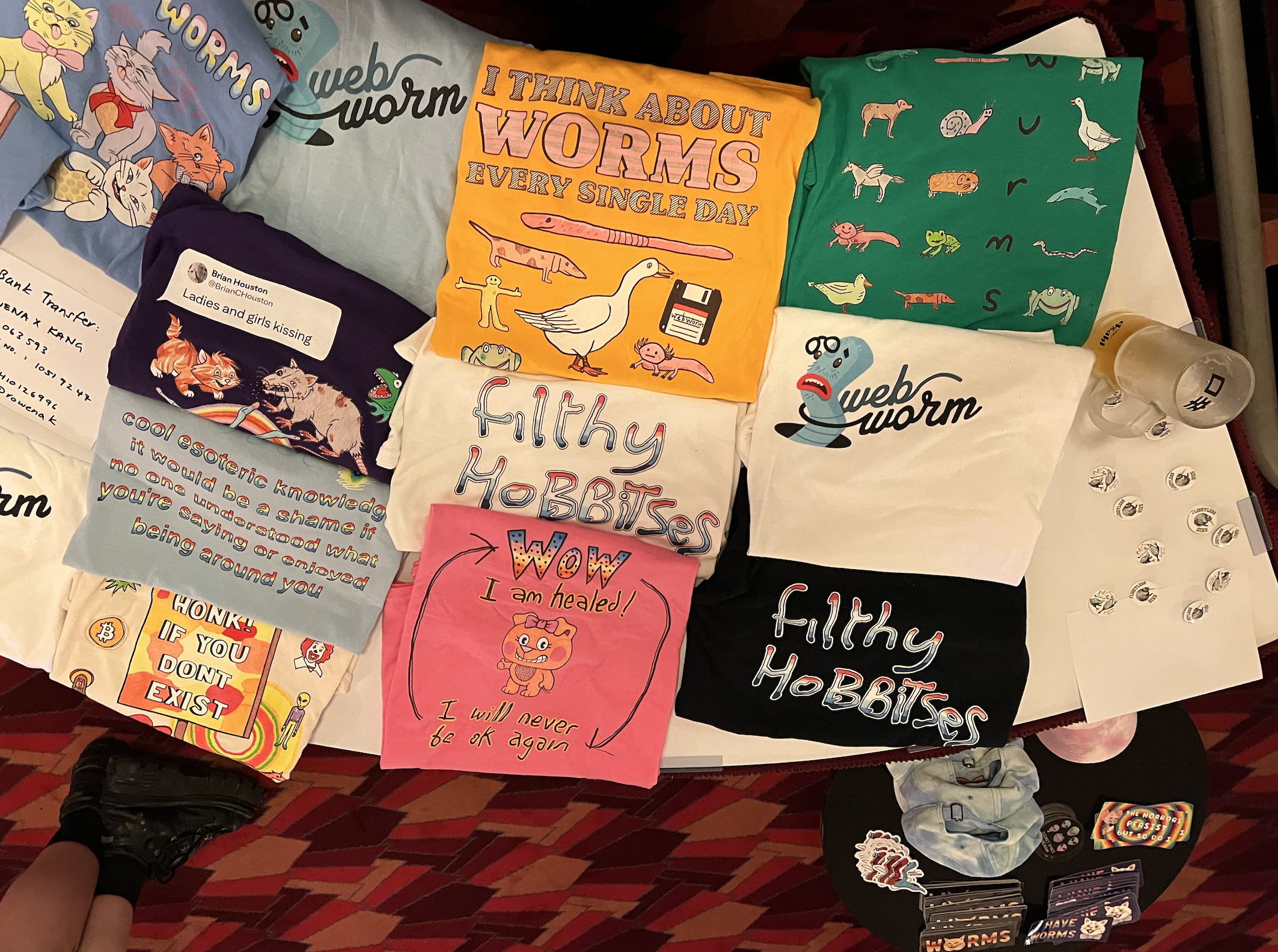 Webworm merch