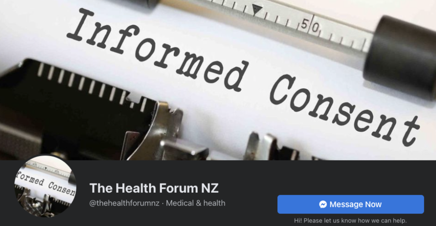 Running a fake disinformation Facebook page