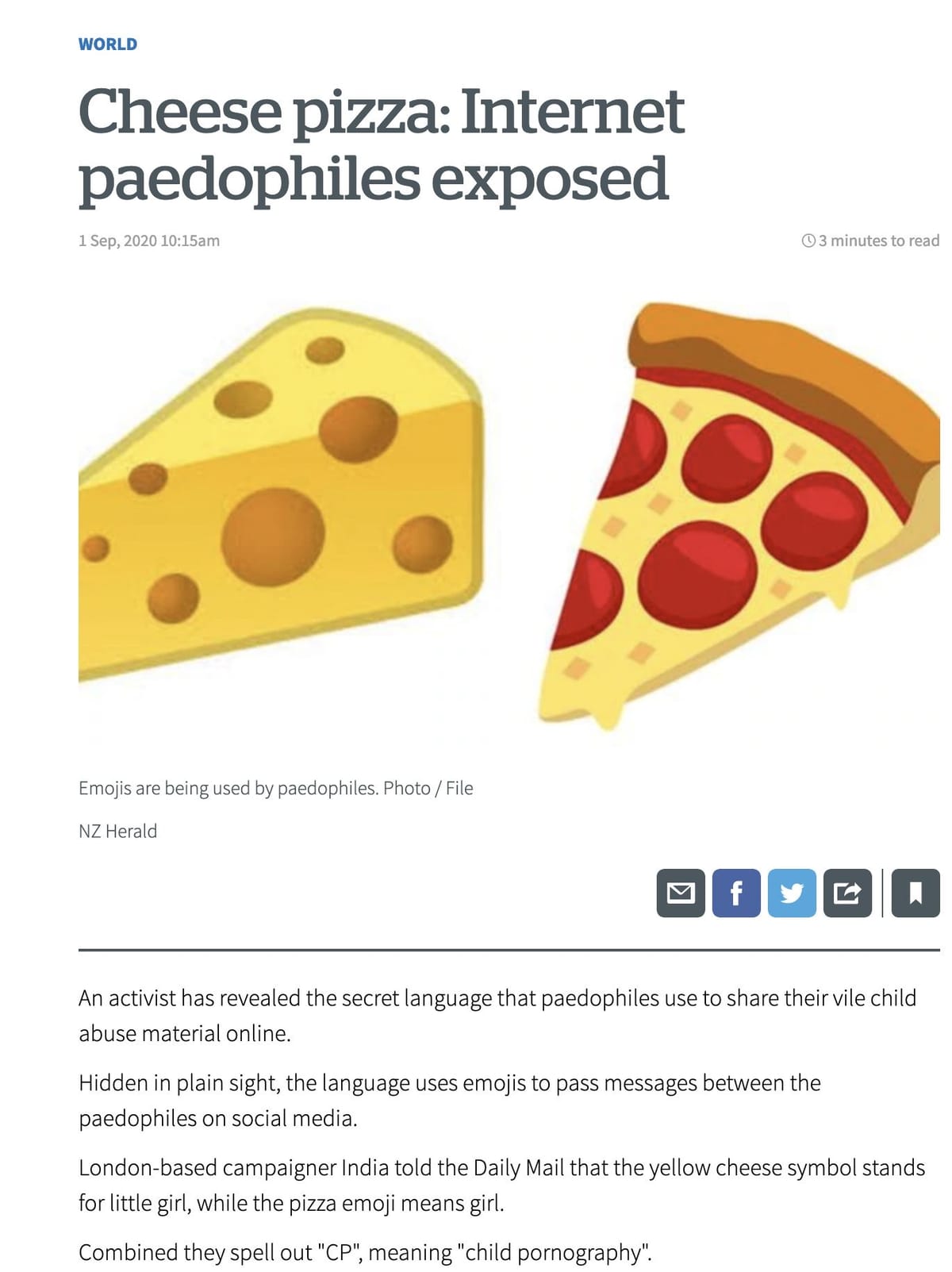 From 2016 to 2020, the media still falls for Pizzagate