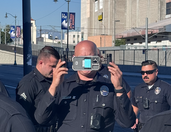 Cop filming me
