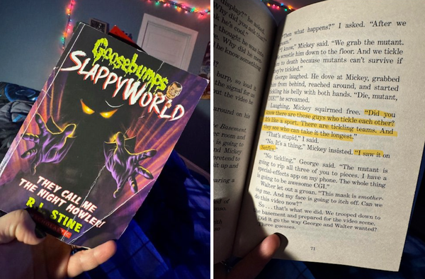 Dialogue about Tickled