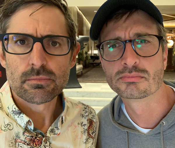 Me and some guy called Louis.